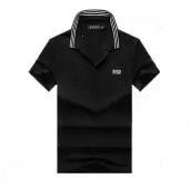 hugo boss polo  t-shirt homme ete broderie top strip noir